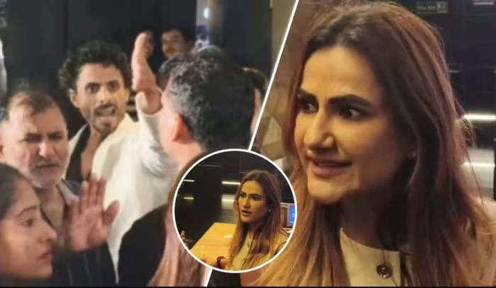 যে কারণে সিনেমার প্রিমিয়ারে অভিনেতা-প্রযোজককে জুতাপেটা করলেন অভিনেত্রী (ভিডিও)